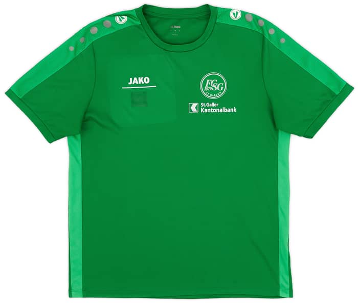 2022-23 St Gallen Player Issue Training Shirt # - 5/10