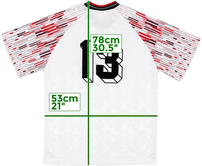 1990s Uhlsport Template Shirt #13 - 8/10 - (L)