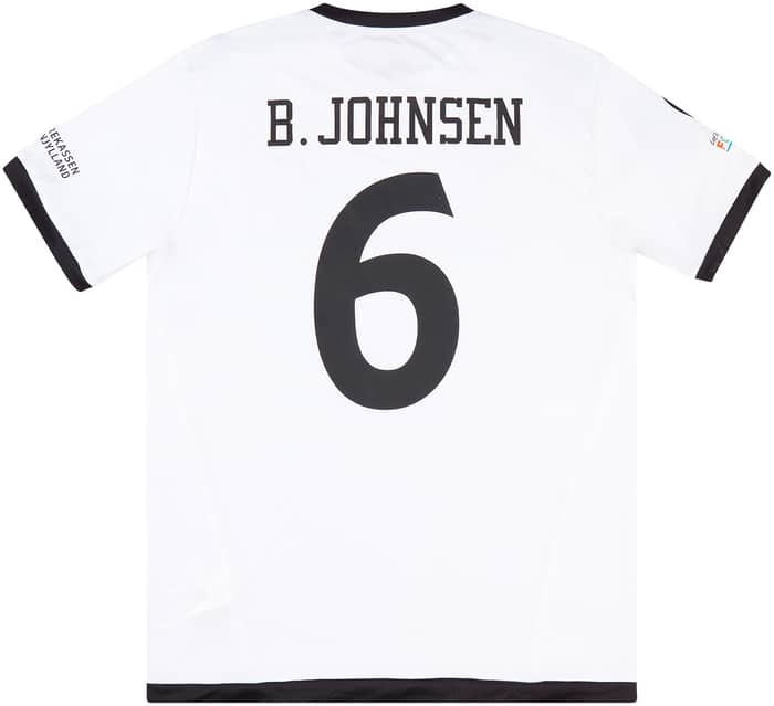 2021-22 Randers FC Match Issue Conference League Away Shirt B. Johnsen #6 (v Leicester)