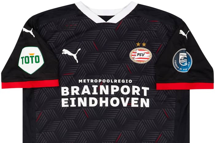 2020-21 PSV Match Issue Away Shirt Teze #33 (v Ajax)