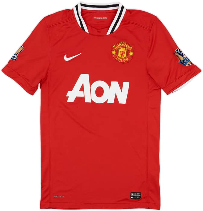 2011-12 Manchester United Home Shirt Rooney #10 - 6/10 - (S)
