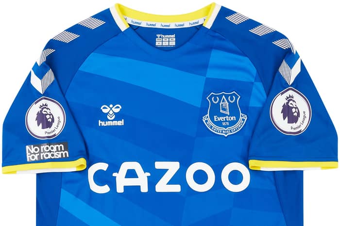 2021-22 Everton Match Issue Home Shirt Calvert-Lewin #9 (v Man Utd)