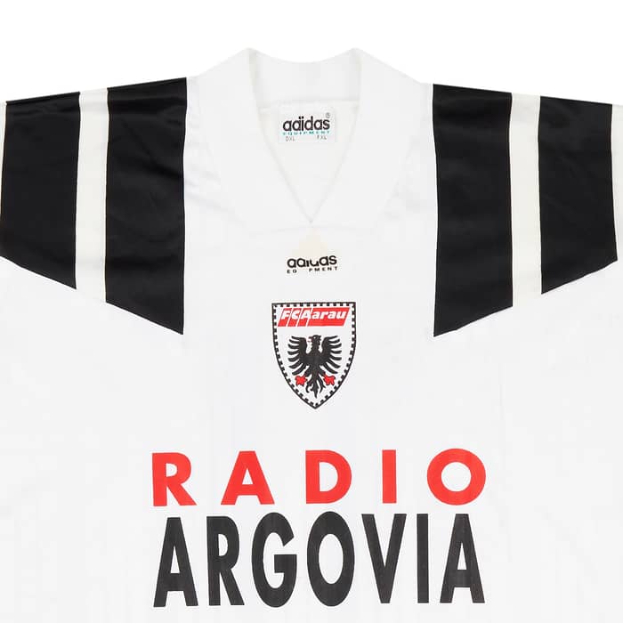 1992-94 FC Aarau Match Issue Home Shirt #11