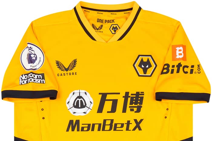 2021-22 Wolves Match Issue Home Shirt Marcal #5