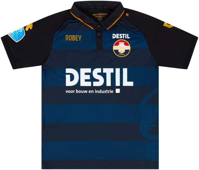 2018-19 Willem II Match Issue Away Shirt Fran Sol #9 (v Ajax)