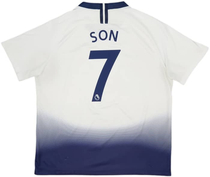 2018-19 Tottenham Home Shirt Son #7 - 5/10 - (XL)
