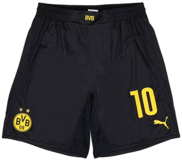 2014-15 Borussia Dortmund Player Issue Home Shorts # - 7/10