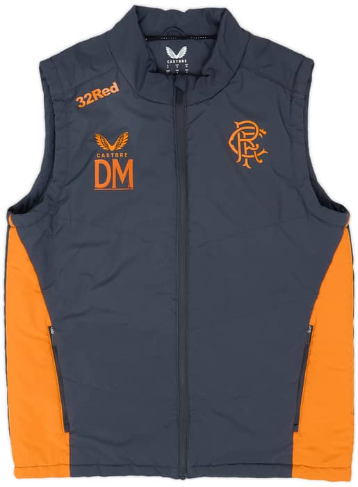 2023-24 Rangers Staff Issue Training Gilet # - 7/10
