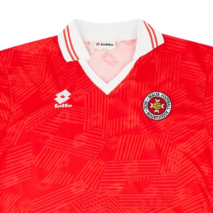 1992-93 Malta Match Issue Home Shirt #11