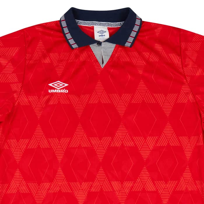 1990-92 England B Match Issue Away Shirt #10 (Stewart)