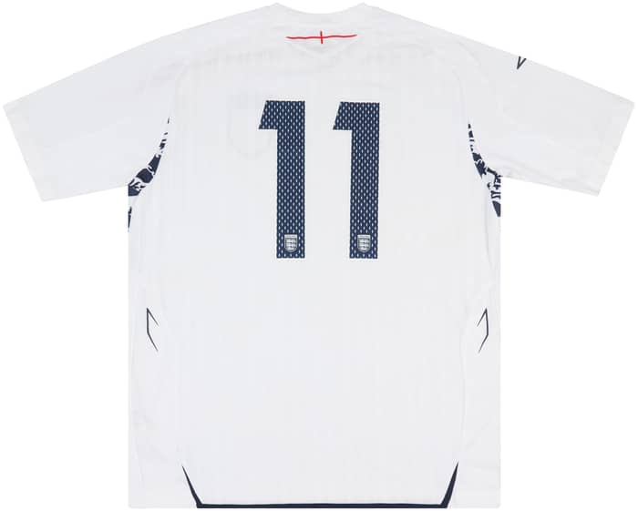 2008 England U-17 Match Issue Home Shirt #11 (Ince)