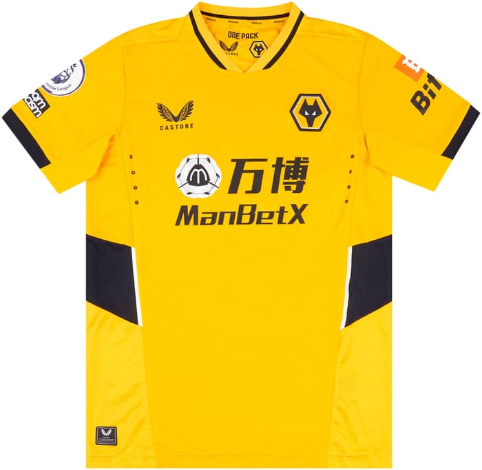 2021-22 Wolves Match Issue Home Shirt Marcal #5
