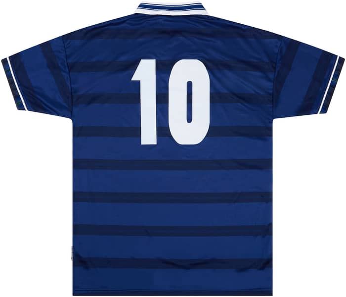 1998-00 Scotland Match Issue Home Shirt #10