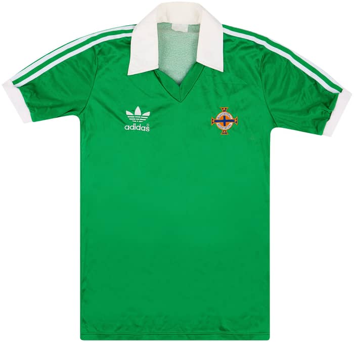1980-82 Northern Ireland Youth Match Issue Home Shirt #6