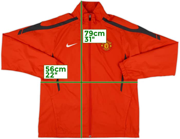 2010-11 Manchester United Nike Track Jacket - 10/10 - (M)