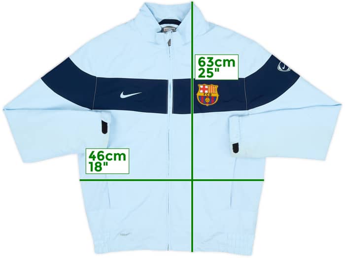 2009-10 Barcelona Nike Track Jacket - 8/10 - (M.Boys)
