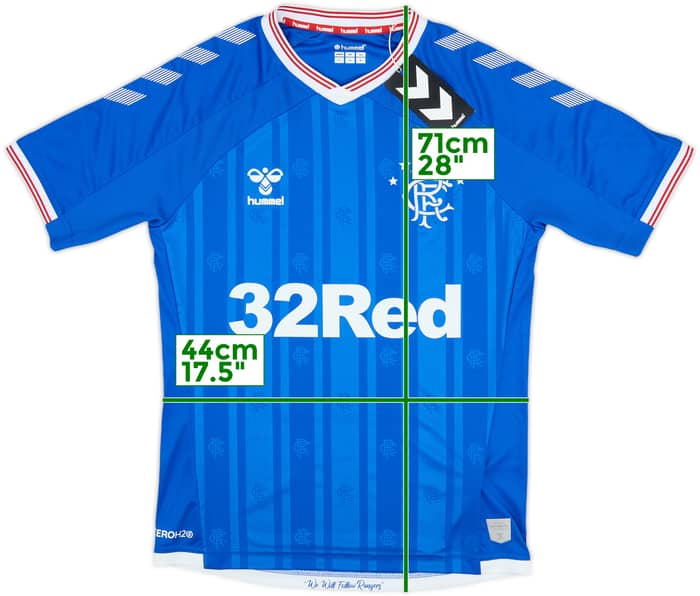 2019-20 Rangers Home Shirt (S)