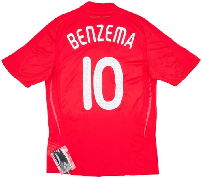 2007-08 France Away Shirt Benzema #10 (M)