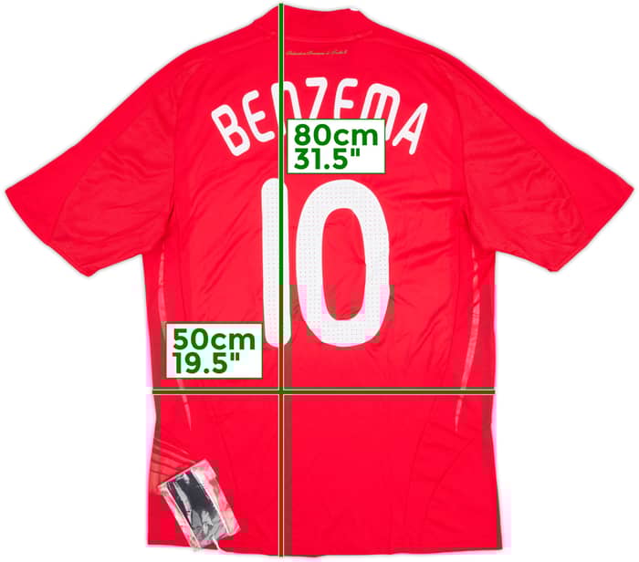 2007-08 France Away Shirt Benzema #10 (M)