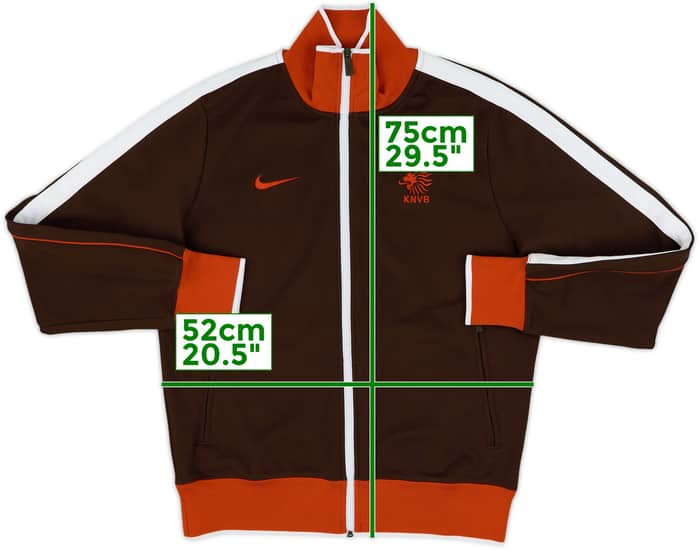 2010-11 Netherlands Nike N98 Track Jacket - 10/10 - (M)