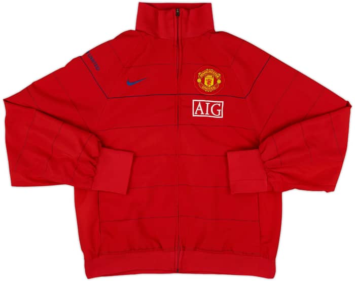 2008-09 Manchester United Nike Track Jacket - 8/10 - (S)