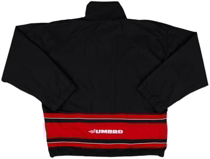 1999-00 Manchester United Umbro 1/4 Zip Drill Top - 10/10 - (S)