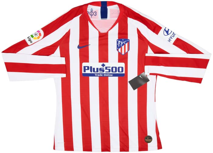 2019-20 Atletico Madrid Authentic Home L/S Shirt Joao Felix #7 (XL)
