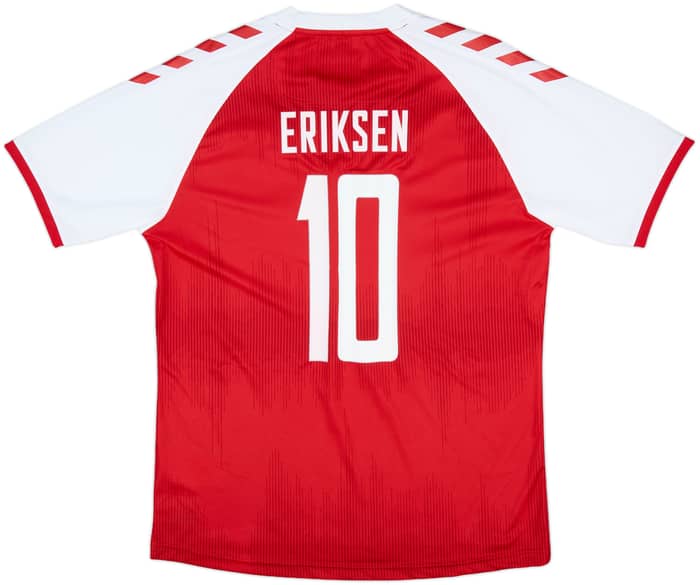 2020-21 Denmark Home Shirt Eriksen #10 (XL)