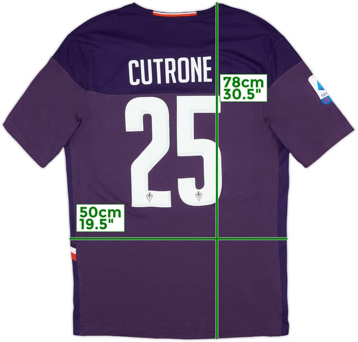 2019-20 Fiorentina Home Shirt Cutrone #25 (L)