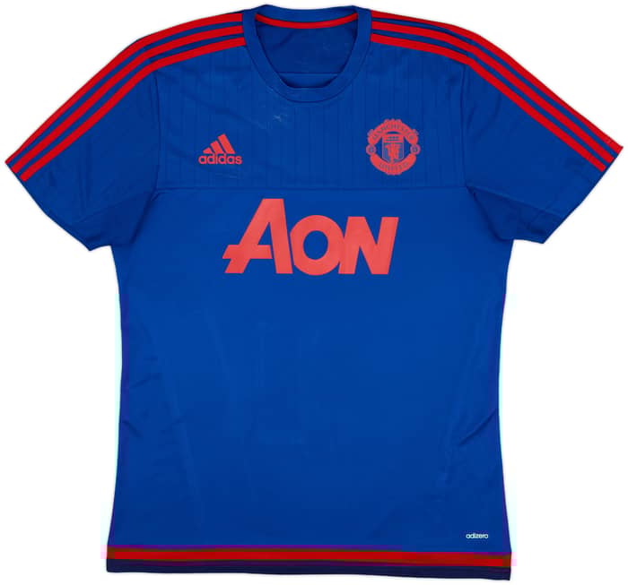 2015-16 Manchester United adidas Training Shirt - 5/10 - (L)