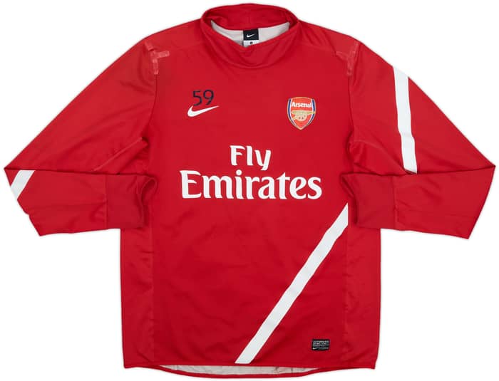 2011-12 Arsenal Nike Player Issue Drill Top #59 - 5/10 - (L)