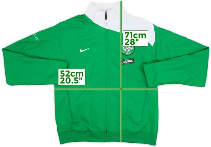 2008-09 Celtic Nike Track Jacket - 9/10 - (M)