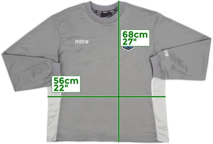 2007-08 Ipswich Mitre Sweat Top - 8/10 - (L)