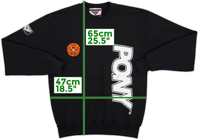 1996-98 Motherwell Pony Sweat Top - 7/10 - (M)