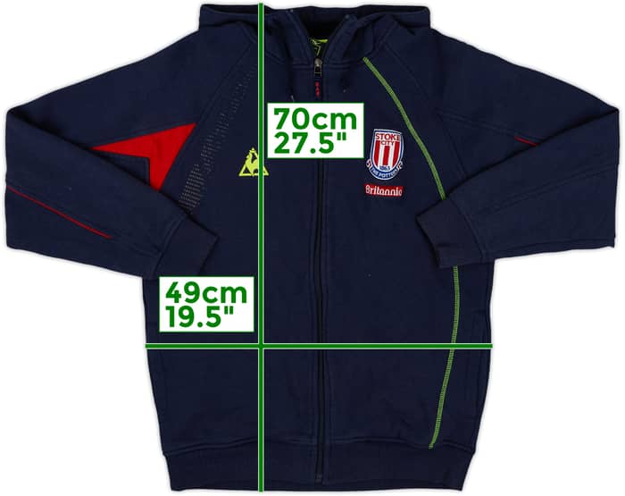 2008-09 Stoke City Le Coq Sportif Staff Track Jacket - 6/10 - (S)