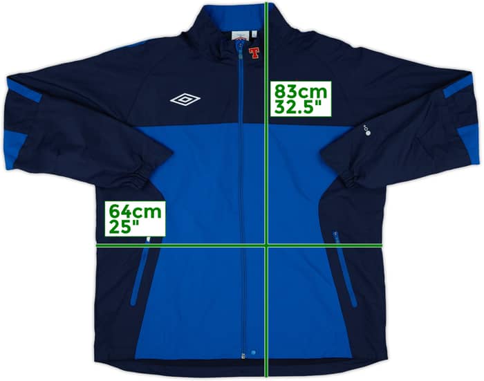 2010-11 Rangers Umbro Track Jacket - 10/10 - (XL)