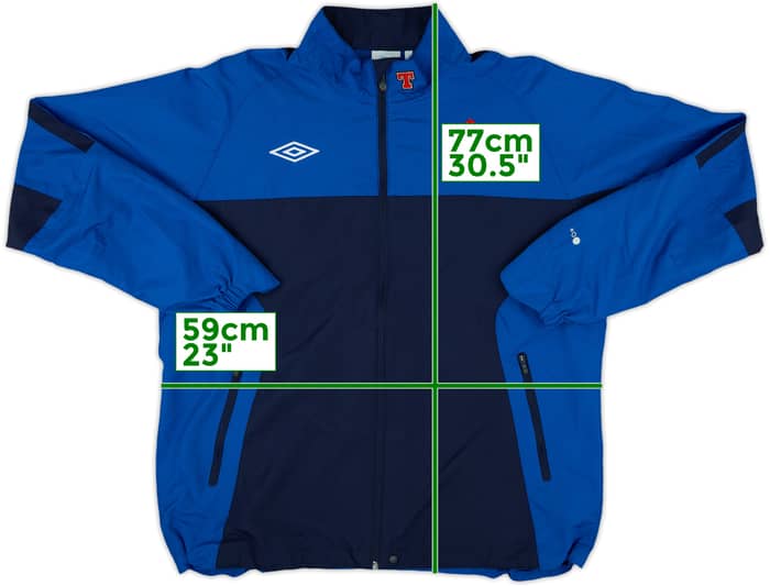 2010-11 Rangers Umbro Track Jacket - 10/10 - (L)