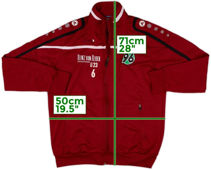 2014-15 Hannover 96 Player Issue Track Jacket U23 #6 - 3/10 - (S)