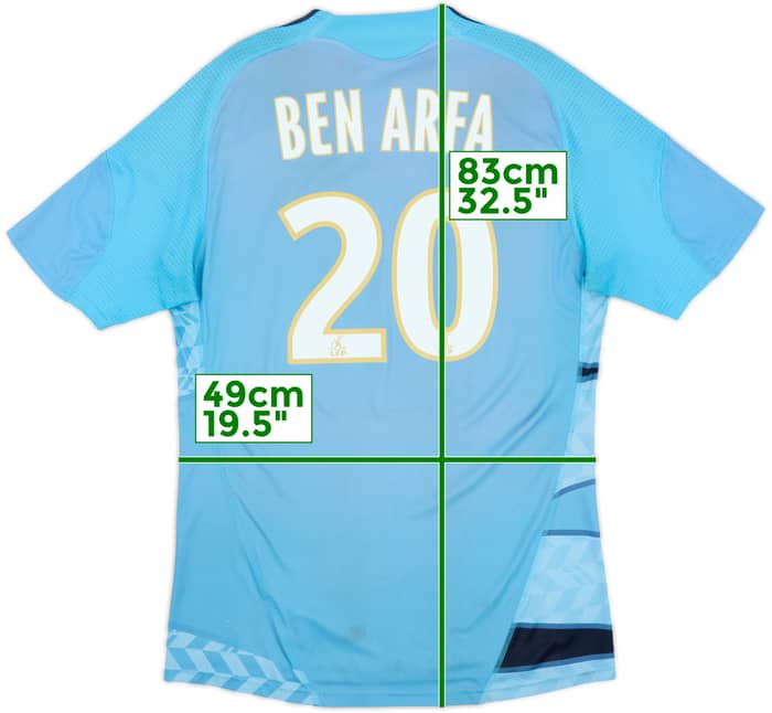 2009-10 Olympique Marseille Away Shirt Ben Arfa #20 - 5/10 - (L)