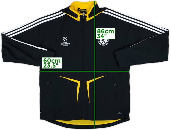 2008-09 Chelsea adidas CL Track Jacket - 7/10 - (3XL)