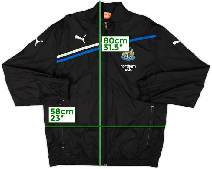 2011-12 Newcastle United Puma Track Jacket - 6/10 - (L)