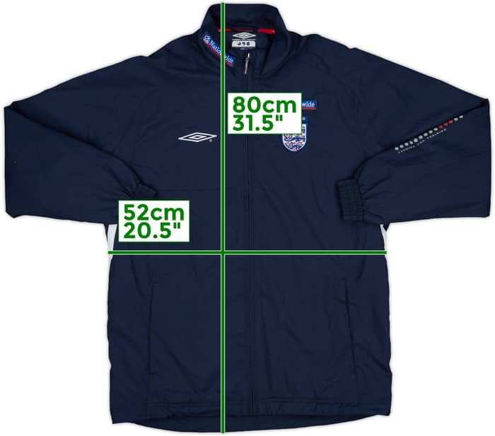 2007-09 England Umbro Track Jacket - 10/10 - (Women's M)