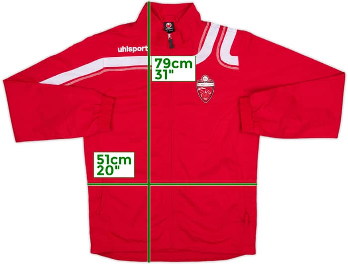 2004-05 Al-Ahli Dubai Uhlsport Track Jacket - 9/10 - (M)