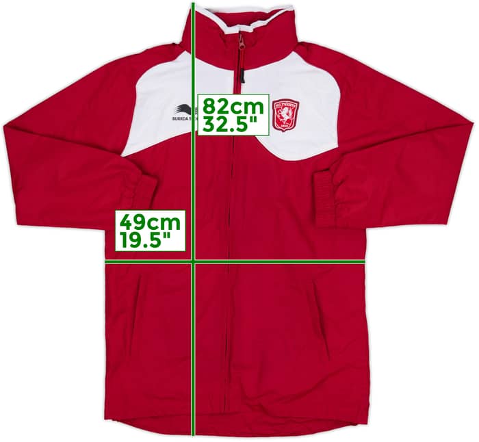 2011-12 FC Twente Burrda Sport Hooded Rain Jacket - 9/10 - (Women's M)