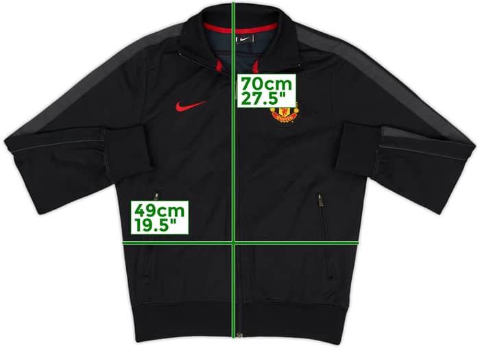 2011-12 Manchester United Nike Track Jacket - 6/10 - (S)