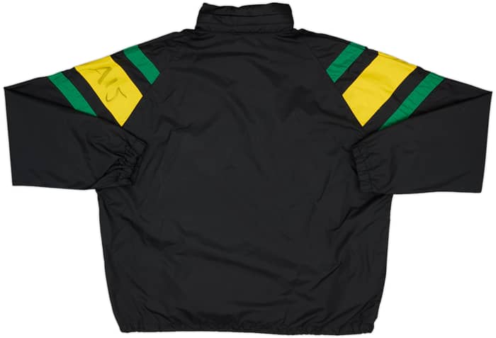 1996-97 Norwich Mitre Hooded Rain Jacket - 6/10 - (M)
