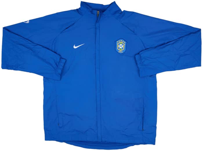 2006-07 Brazil Nike Track Jacket - 8/10 - (XL)