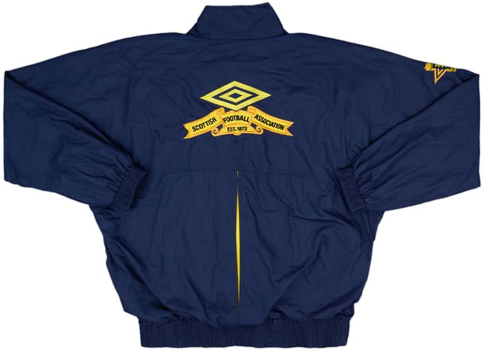 1990-92 Scotland Umbro Track Jacket - 8/10 - (L)