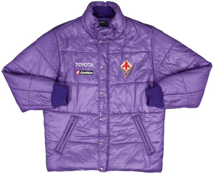 2005-06 Fiorentina Lotto Padded Bench Coat - 8/10 - (L)