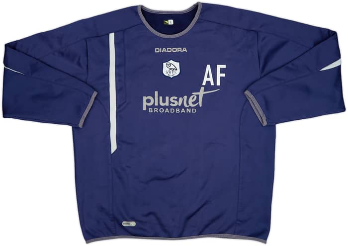 2006-07 Sheffield Wednesday Diadora Staff Issue Drill Top AF - 8/10 - (L)